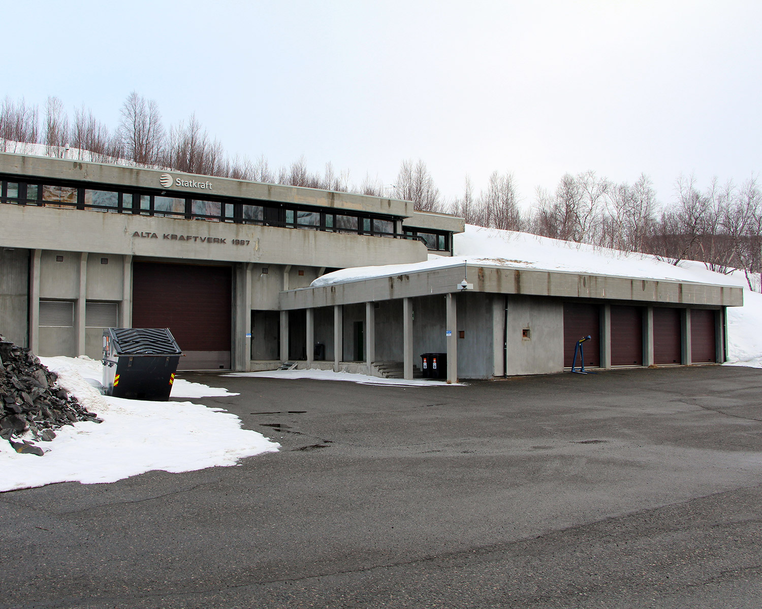 Alta kraftverk portalbygg