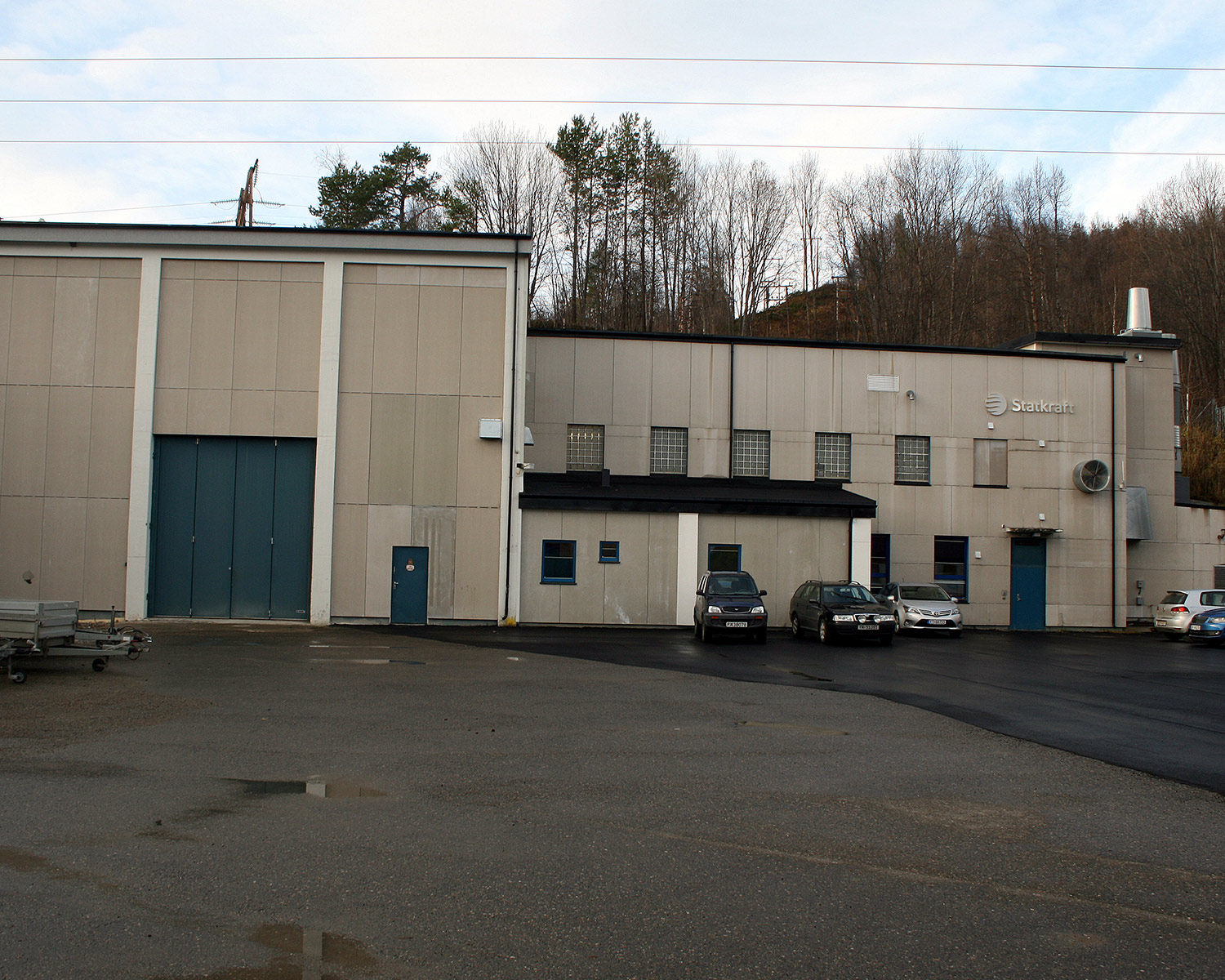 Kraftverk portalbygg