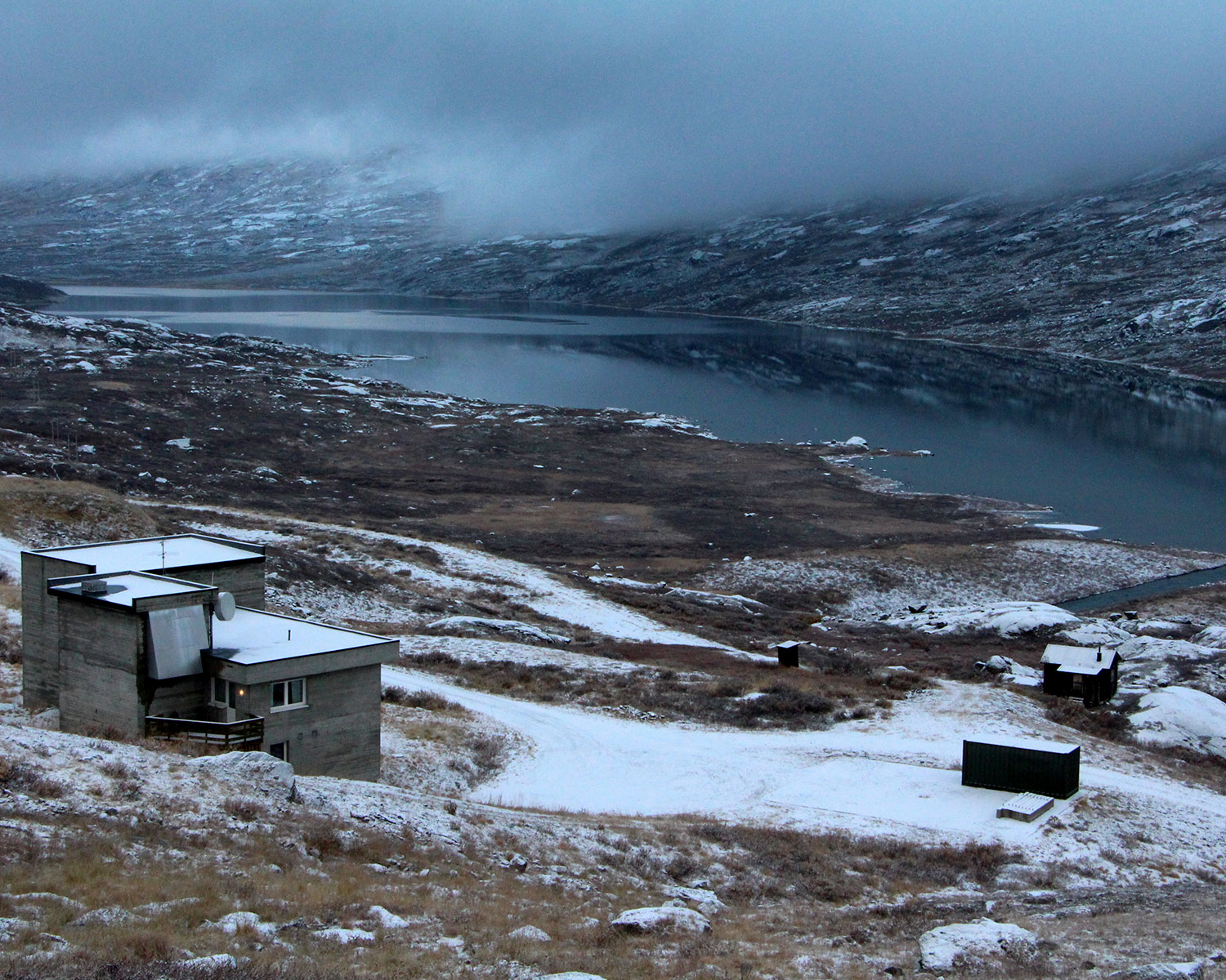 Innsjøen Øvre Kjørisvatn