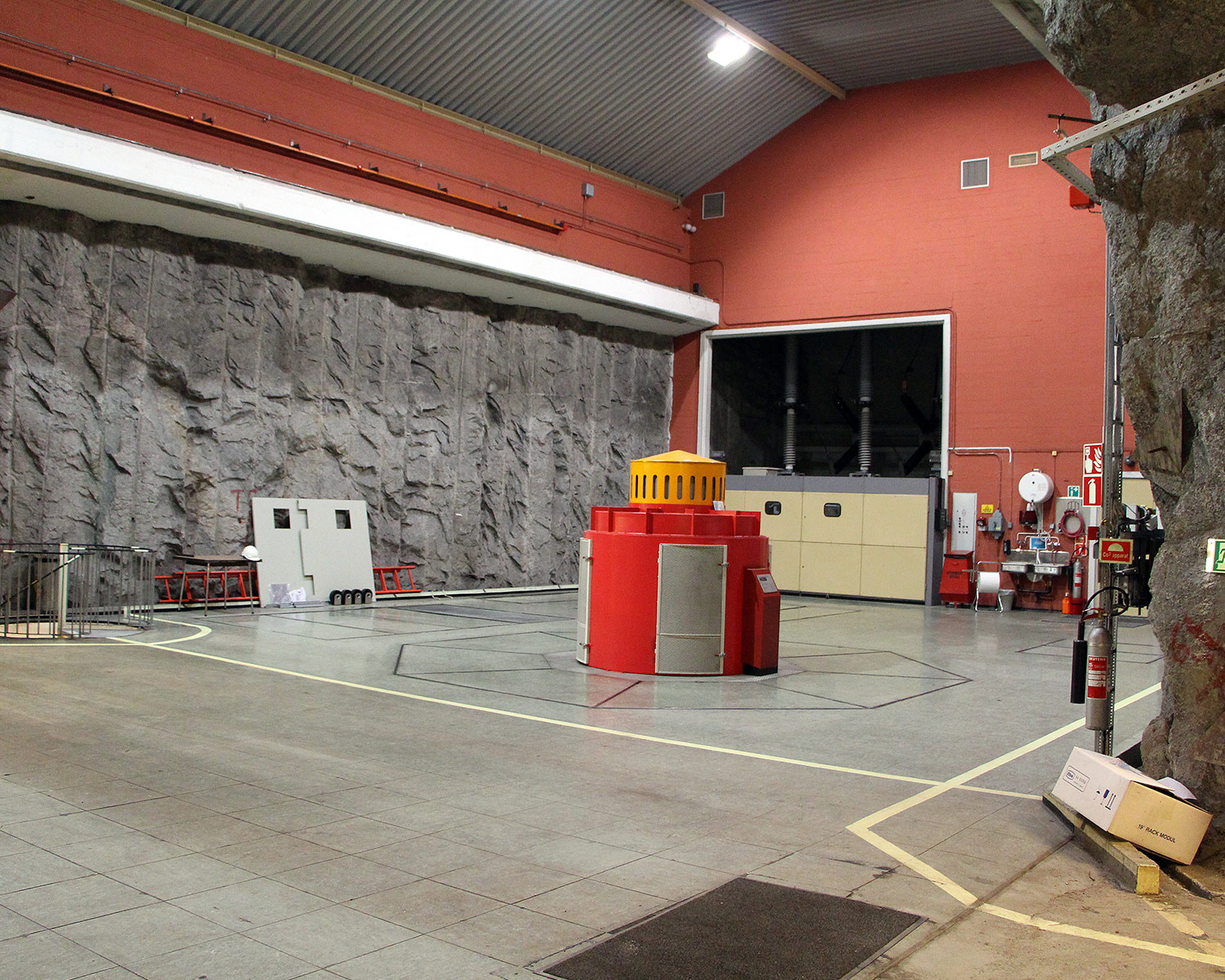 Båtsvatn kraftverks maskinsal