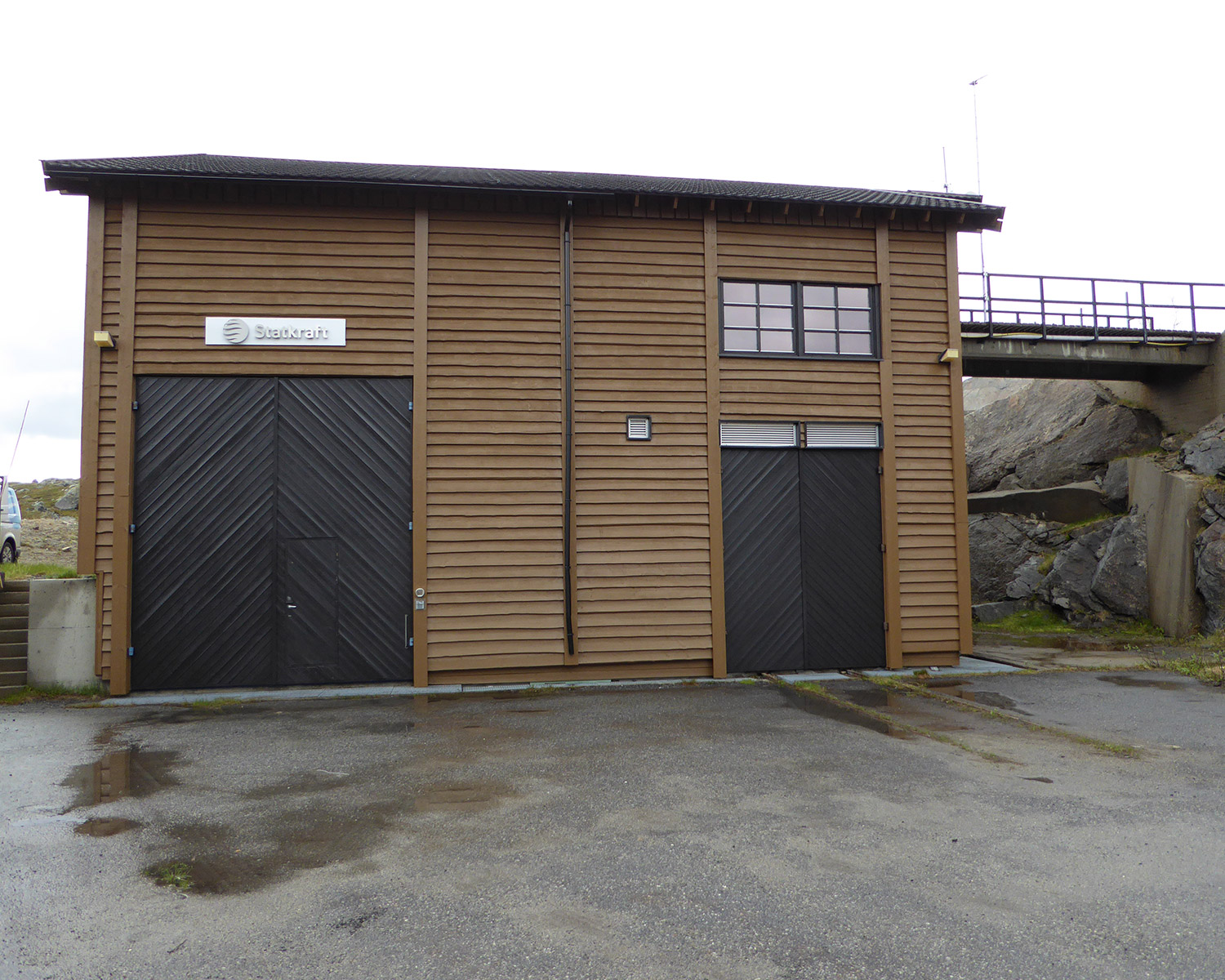 Norddalen kraftverks portalbygg