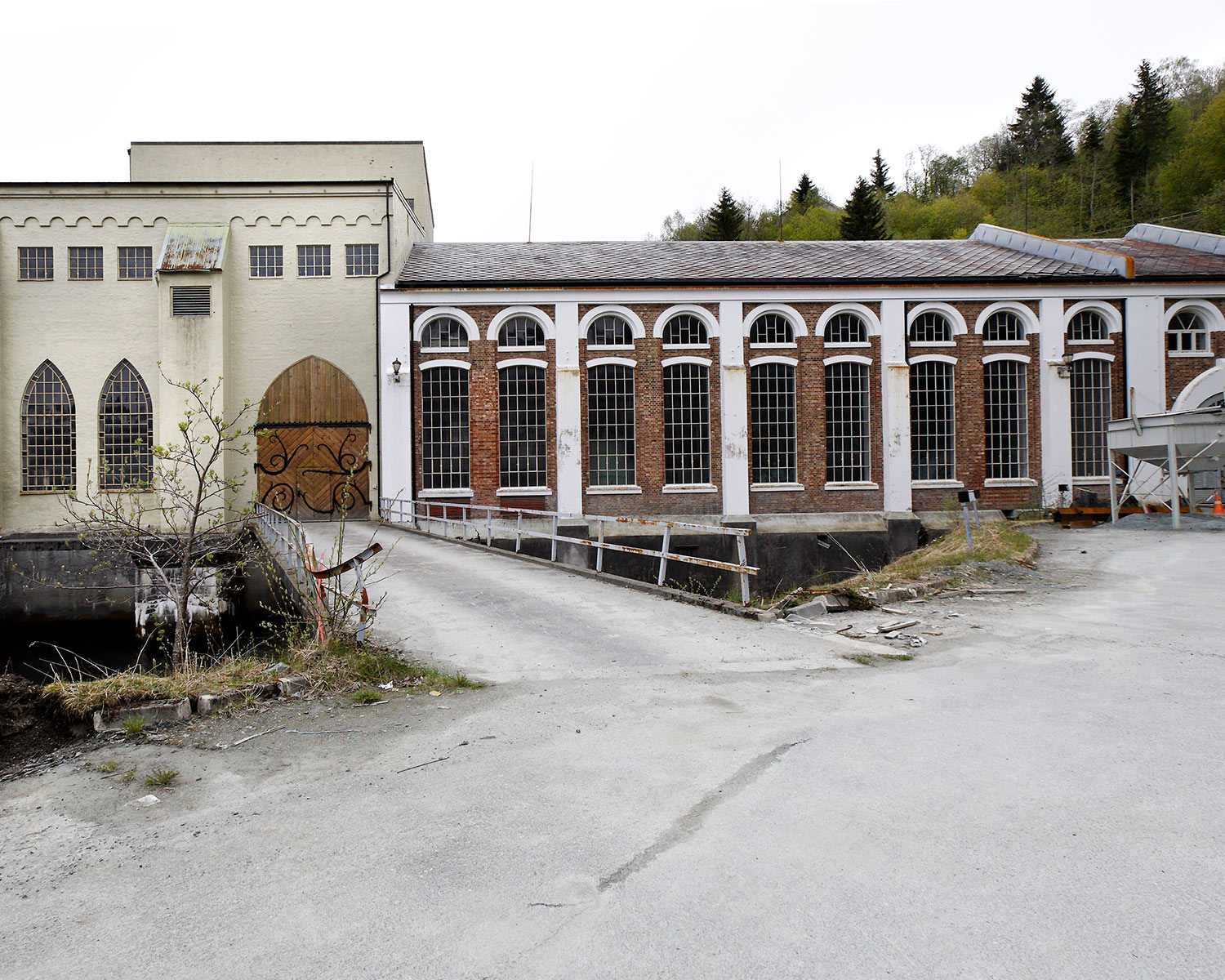 Øvre Leirfossen vannkraftverk.