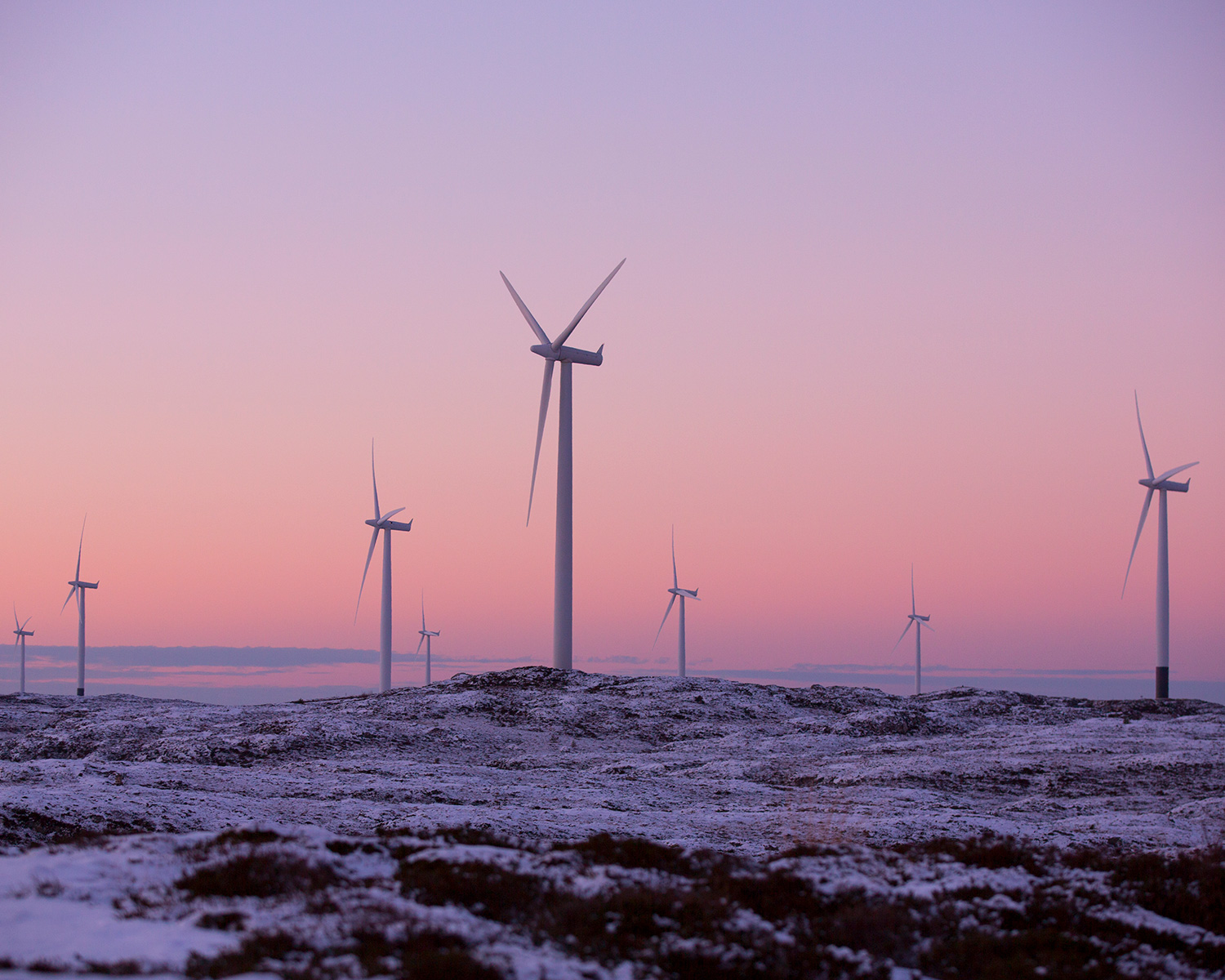 The Smøla wind farm