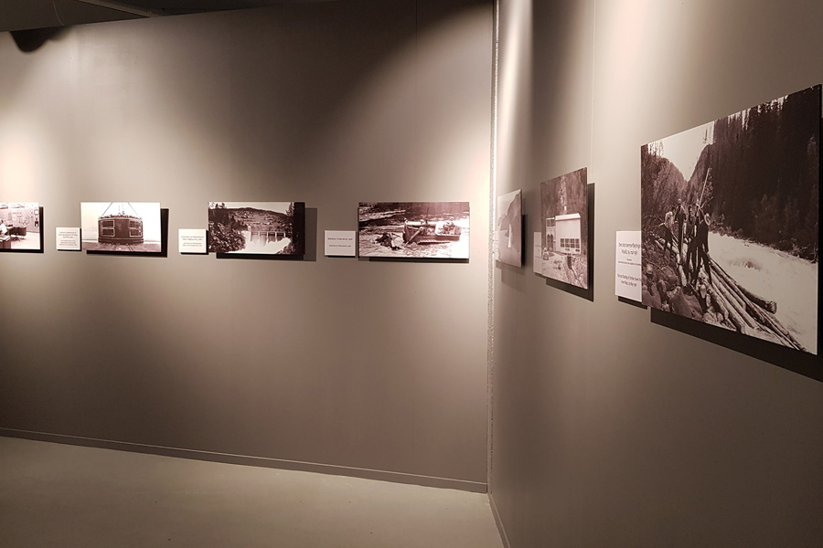 Historiske bilder i Vest-Telemark museum