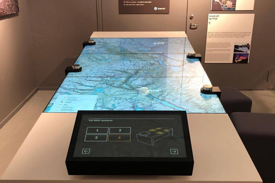 Interaktivt kart i Vest-Telemark museum