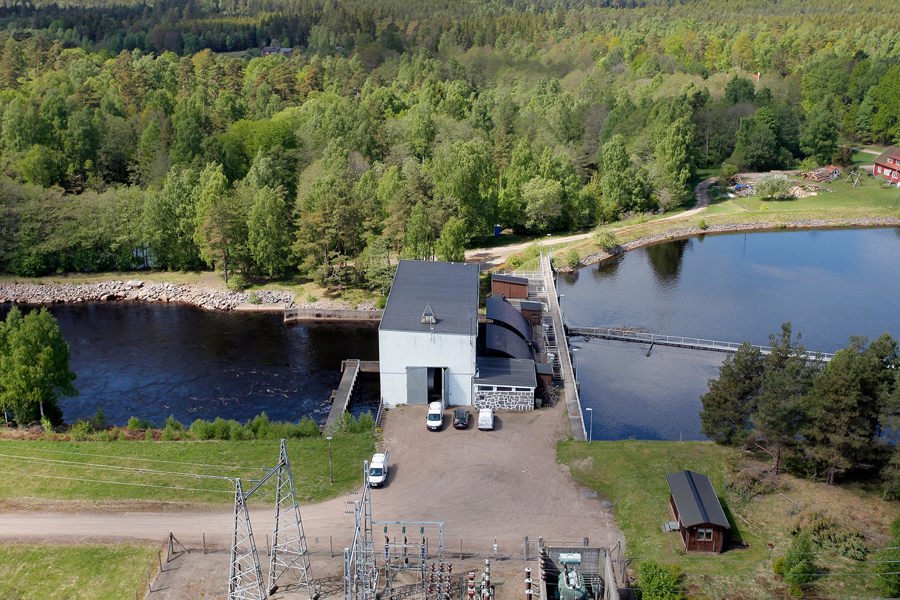 Ängabäck kraftstasjon