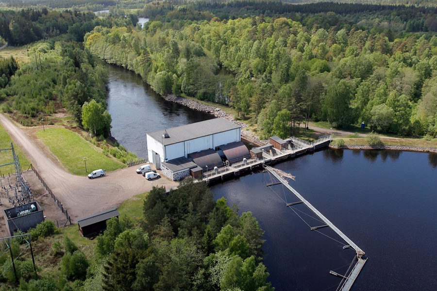 Ängabäck kraftstasjon