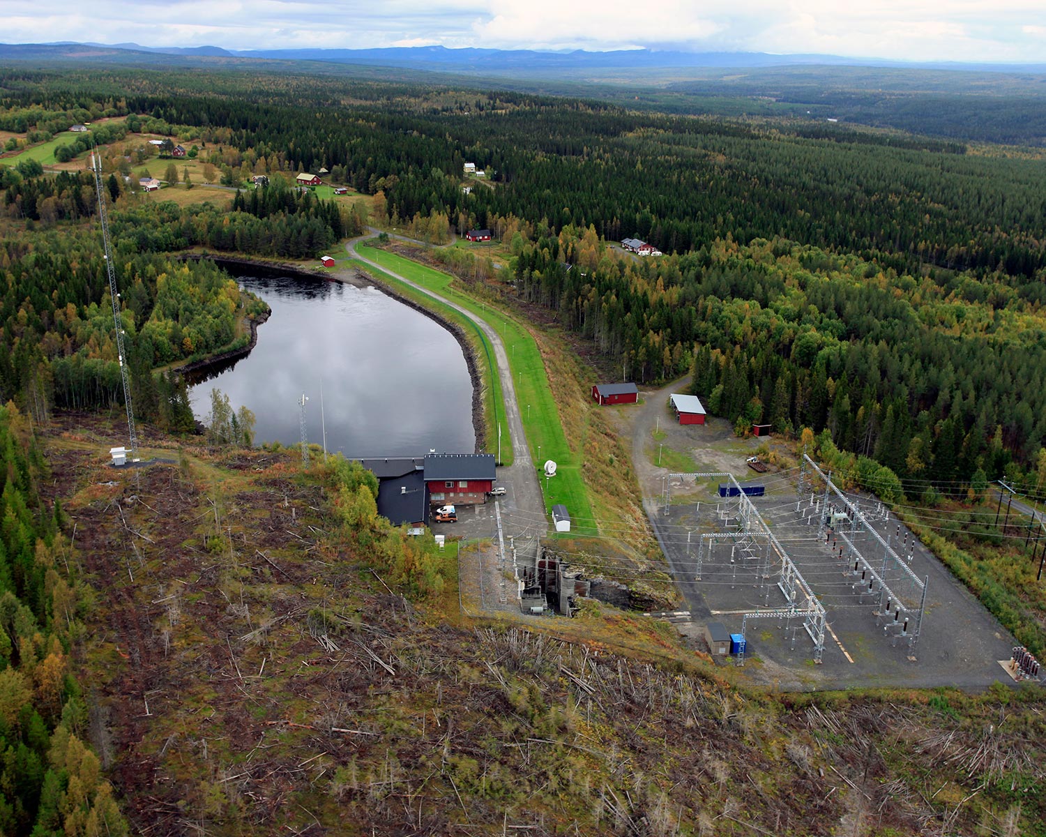 Korsselbränna kraftstasjon 
