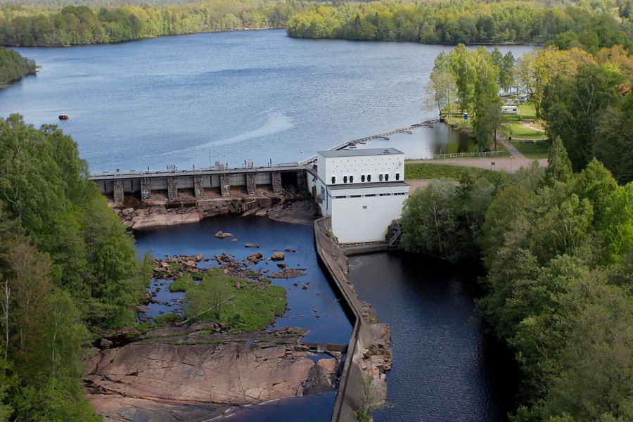 Majenfors Nya kraftstasjon