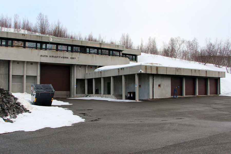 Alta kraftverk portalbygg