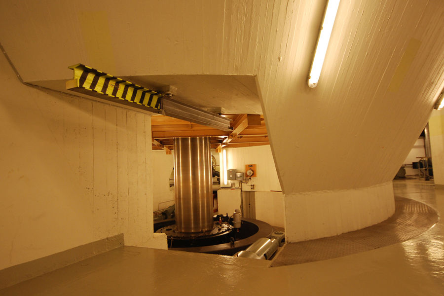 Regulatoretasjen på Hylen kraftverkstasjon.
