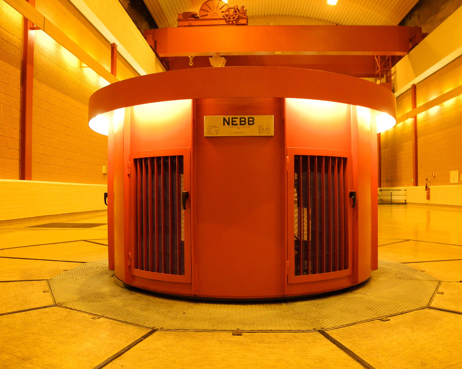Generator i Kobbelv kraftverk. 