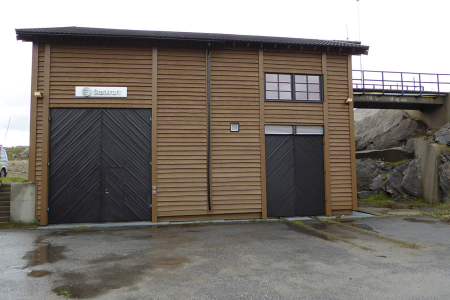 Norddalen kraftverks portalbygg