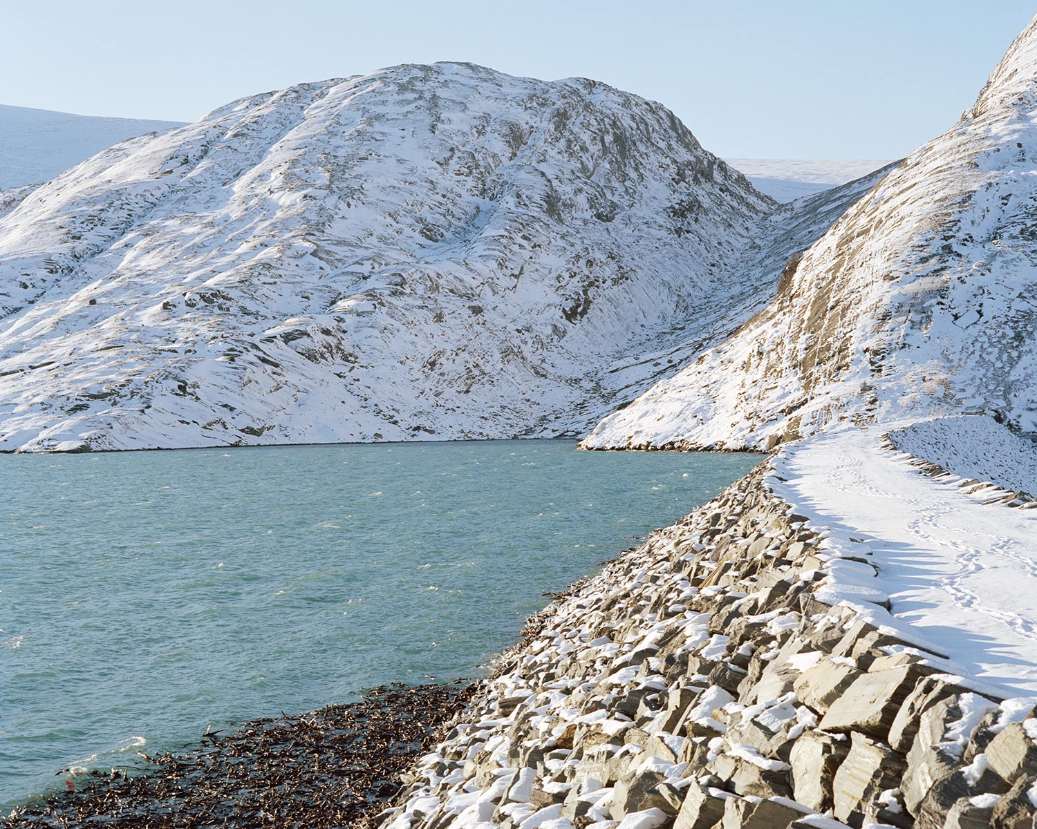 Storglomvatn ved Svartisen