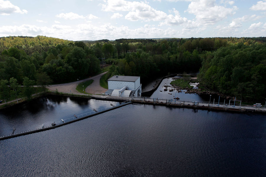 Majenfors Nya kraftstasjon
