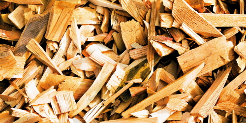 Wood chips. ( Photo: Eivind Bull-Hansen)