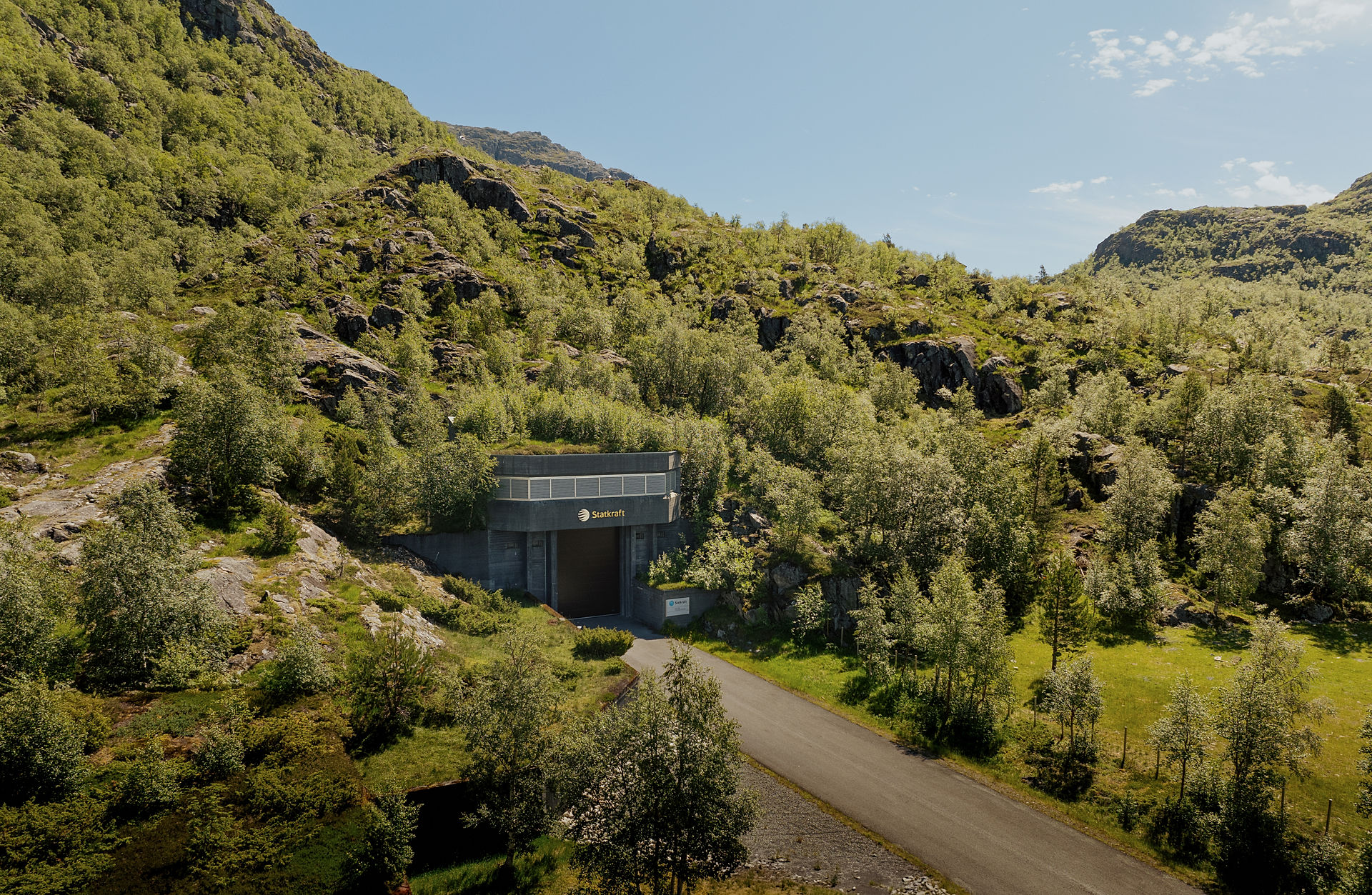 Inngang inn i kraftverket