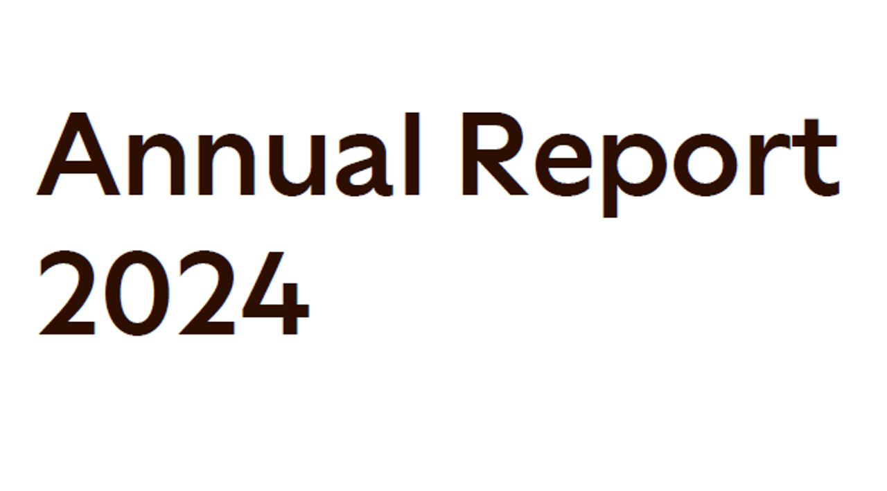 Forside av årsrapport 2024