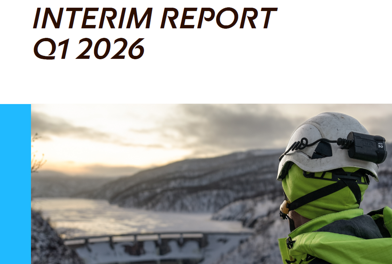 Forside på kvartalsrapport 2026