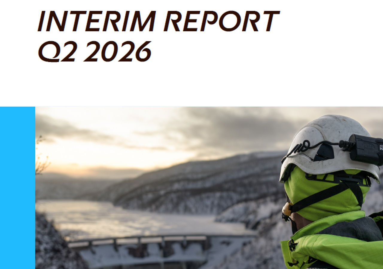 Forside på kvartalsrapport 2026