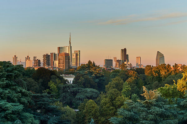 Utsikt over Milano