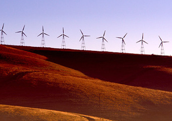 Vindturbiner i California