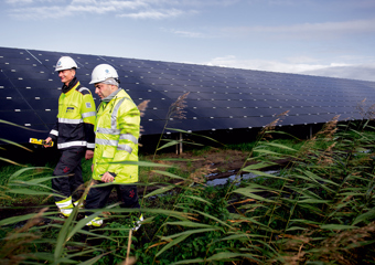 Solenergiparken Lange Runde i Emmen