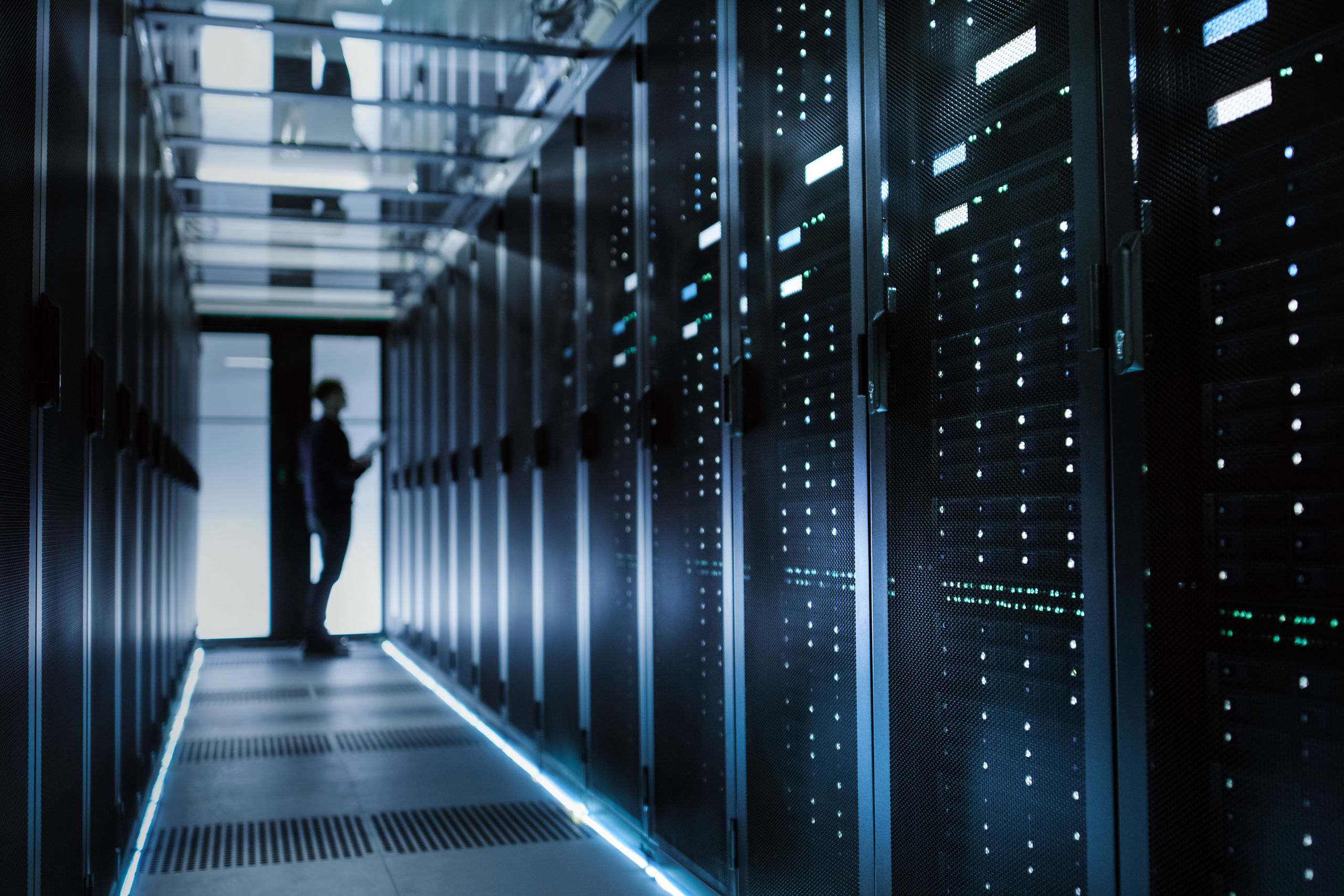 Innvendig i datasenter