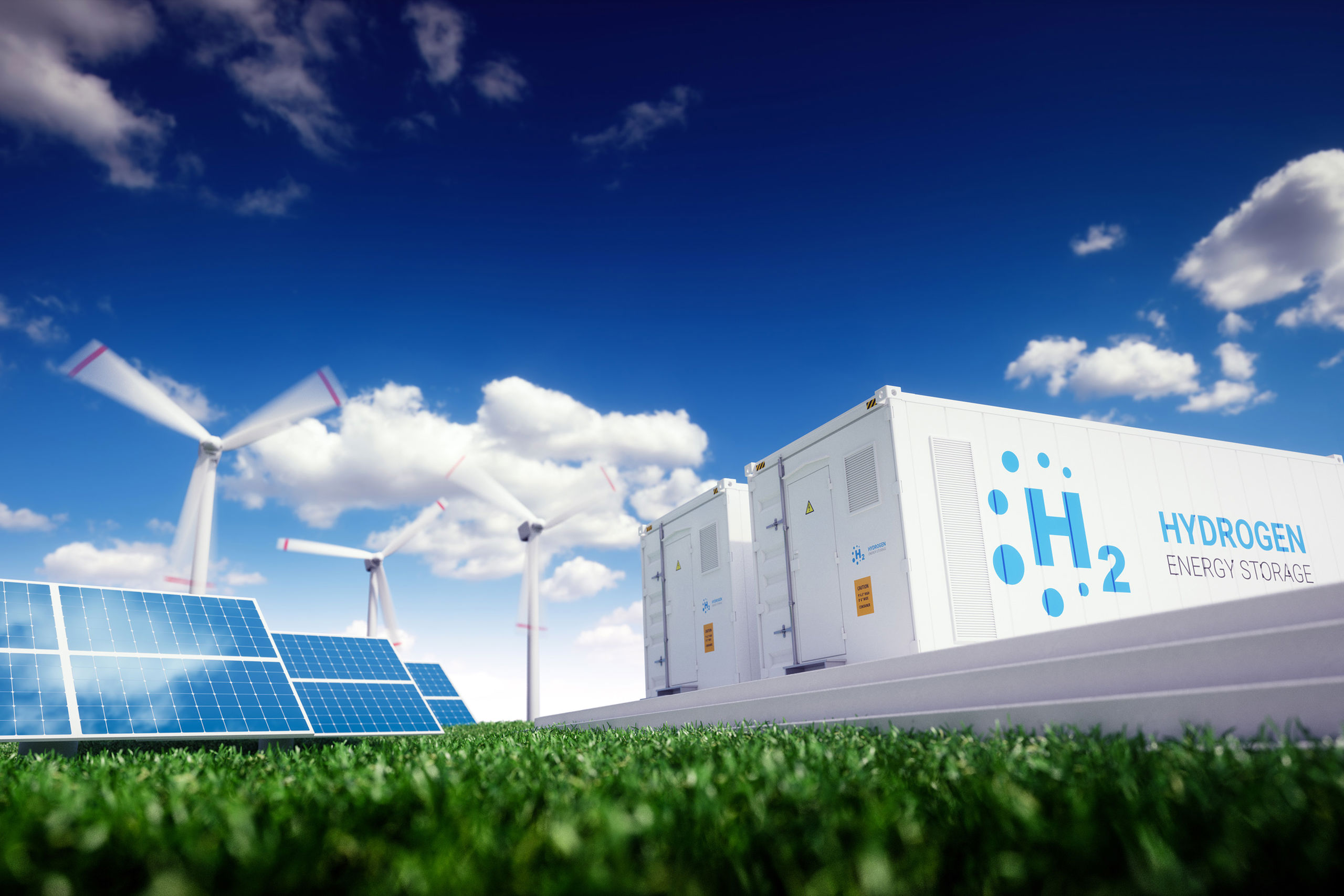 Fornybare energikilder og hydrogenlagring