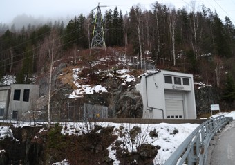 Porten på kraftstasjonen