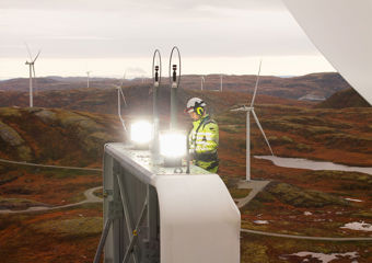 Geitfjellet vindkraftverk