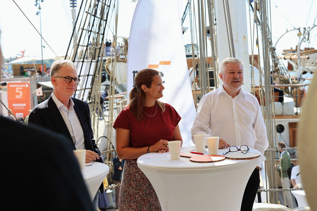 Flere deltakere i en paneldebatt