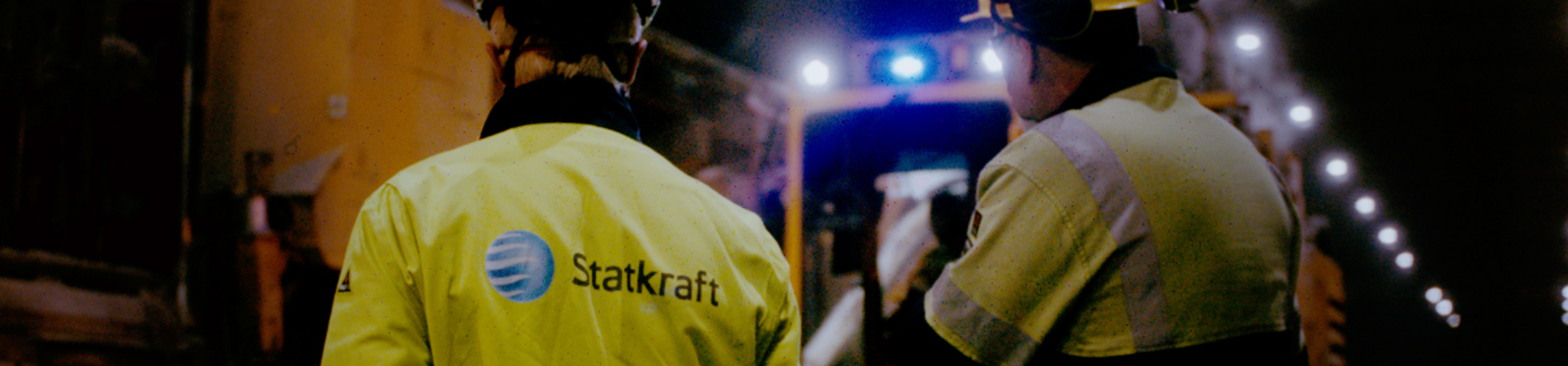 statkraft arbeidere i tunell