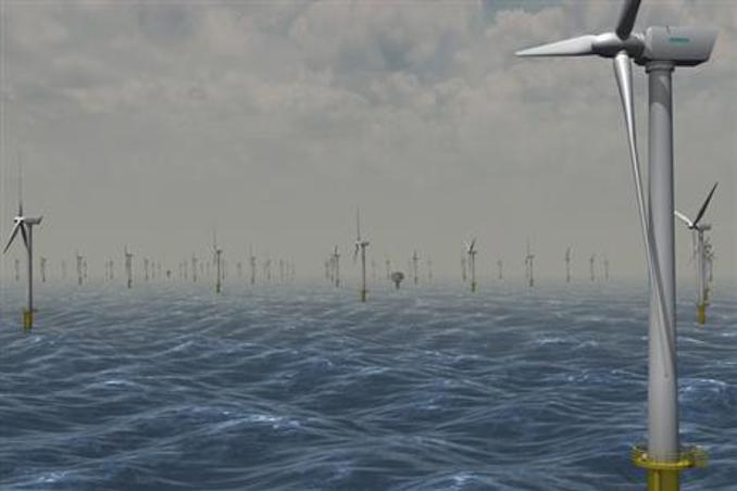 Sheringham Shoal wind farm at Doggers bank