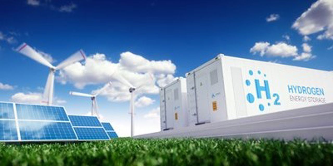 Hydrogen, vindturbiner og solcellepaneler