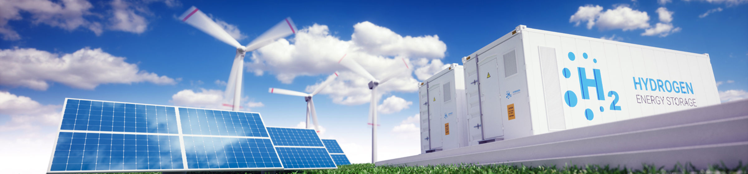 Hydrogen, vindkraft og solceller